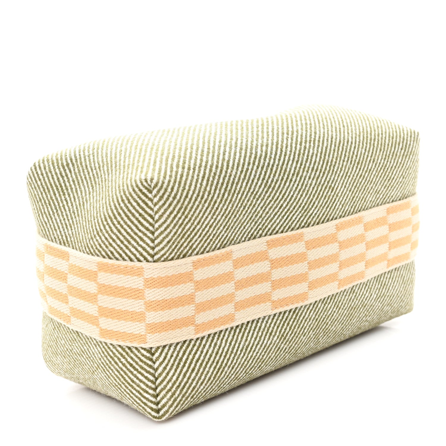 Hermes Wool Small Bride-A-Brac H Natte Pouch Vert Foret 4 of 6