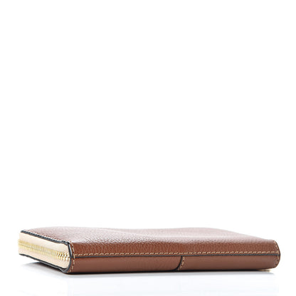 Chloe Grained Calfskin Baylee Long Zip Around Wallet Classic Tobacco 4 of 8