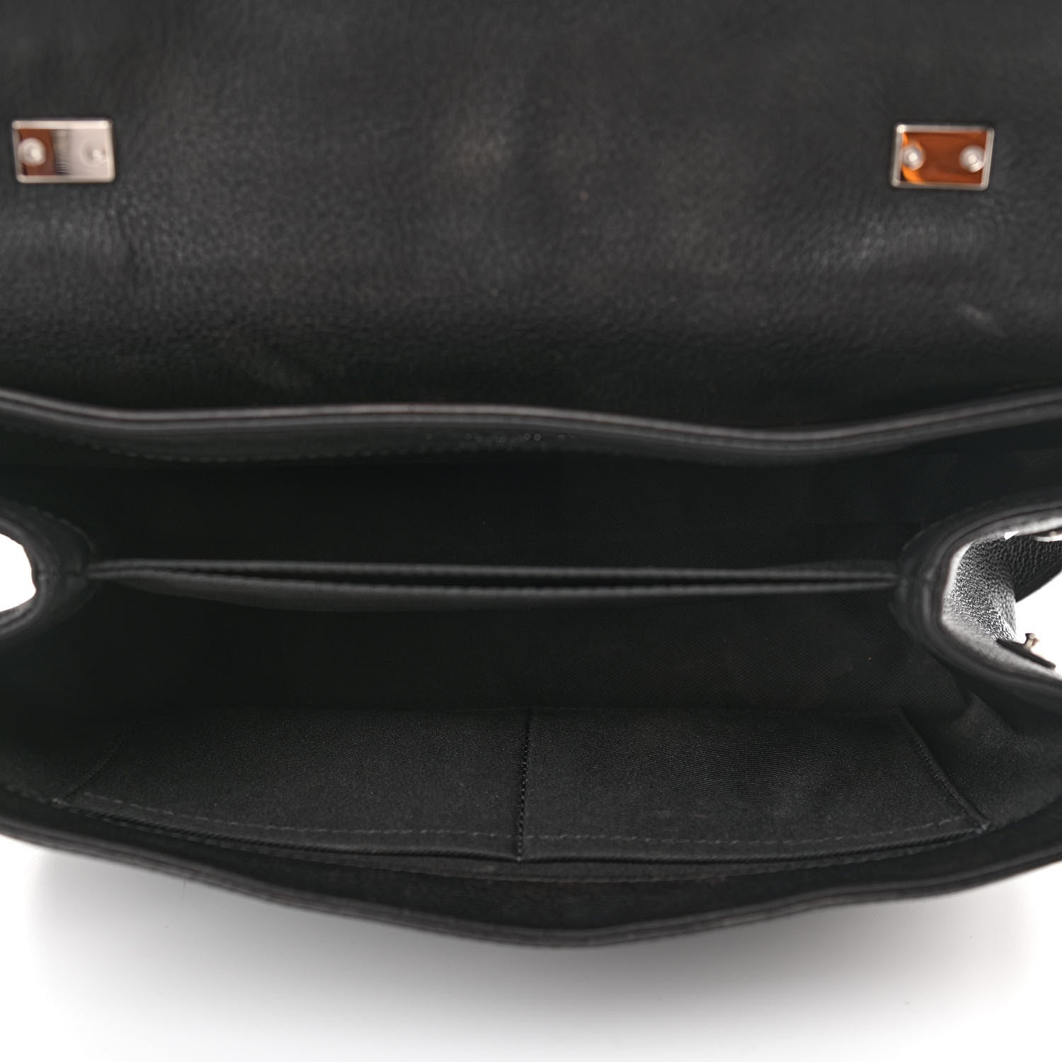 Louis Vuitton Soft Calfskin Lockme II Top Handle Black 5 of 15