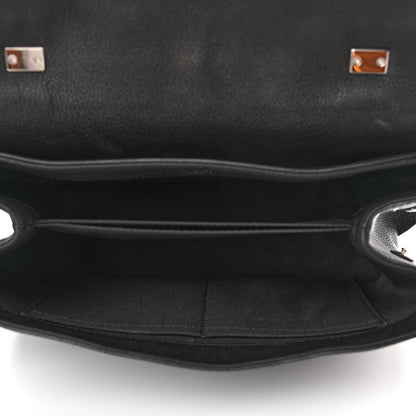 Louis Vuitton Soft Calfskin Lockme II Top Handle Black 5 of 15