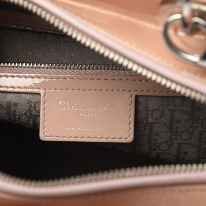 Christian Dior Patent Cannage Large Lady Dior Light Pink 6 of 11