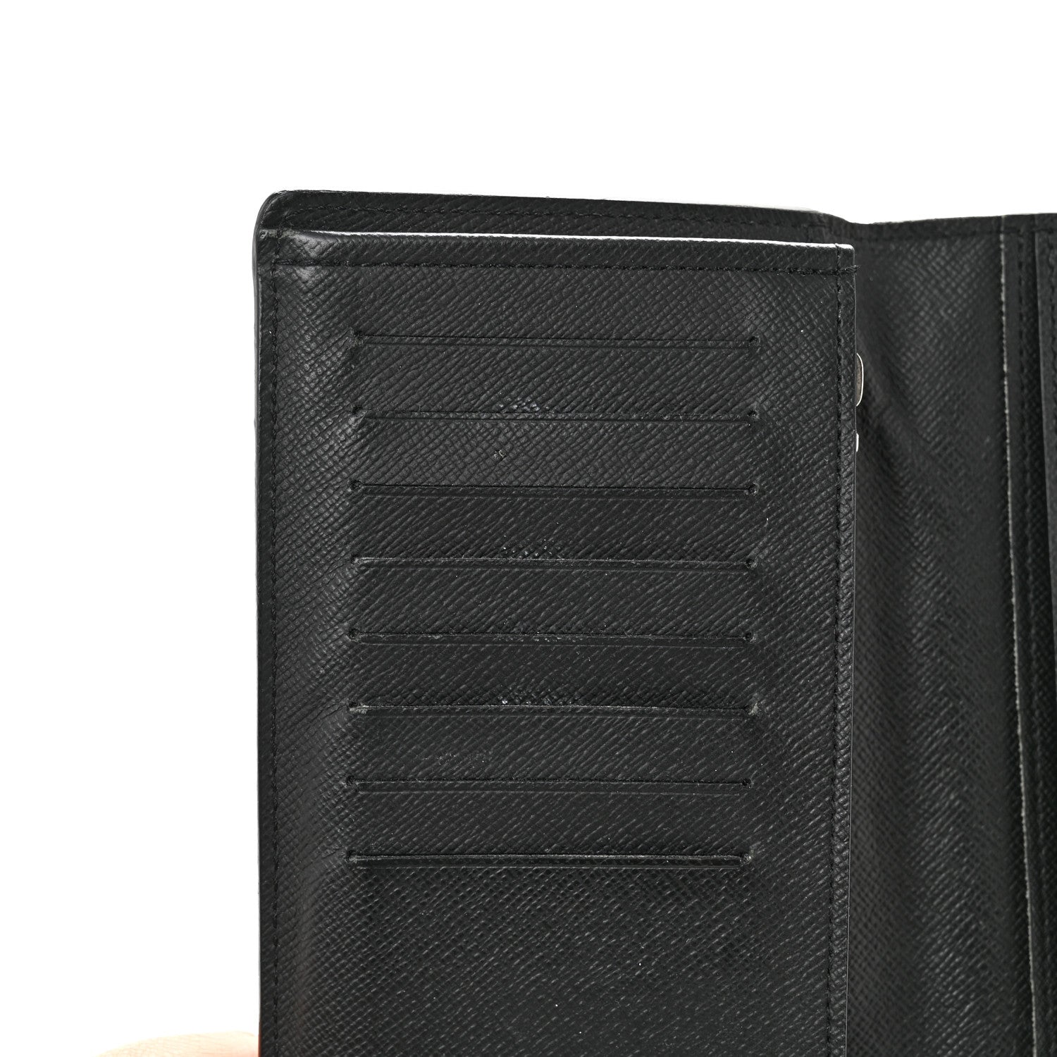 Louis Vuitton Epi Brazza Wallet Black 11 of 15