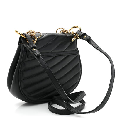 Chloe Calfskin Quilted Mini Drew Bijou Shoulder Bag Black 3 of 13