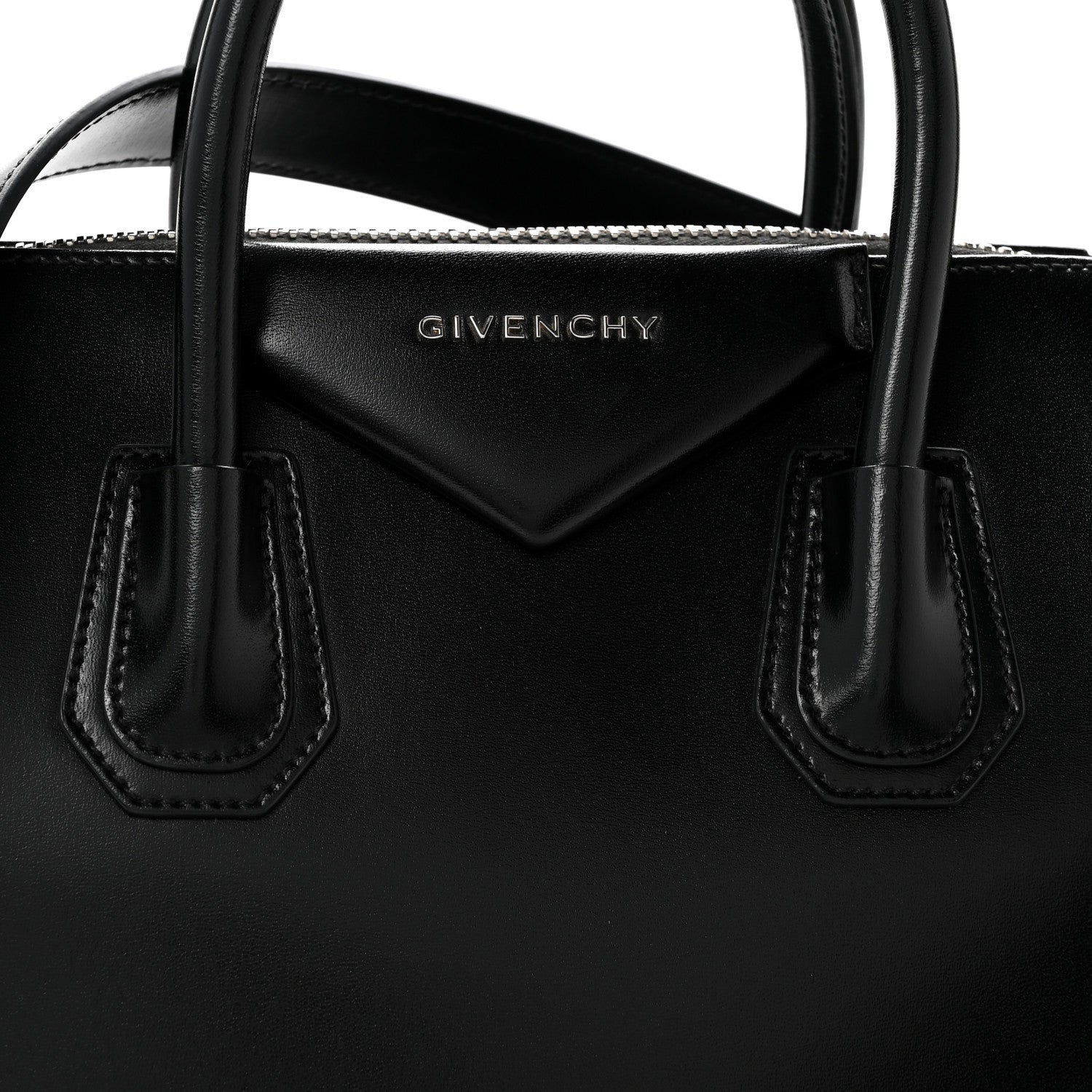 Givenchy Shiny Lord Calfskin Small Antigona Black 8 of 14