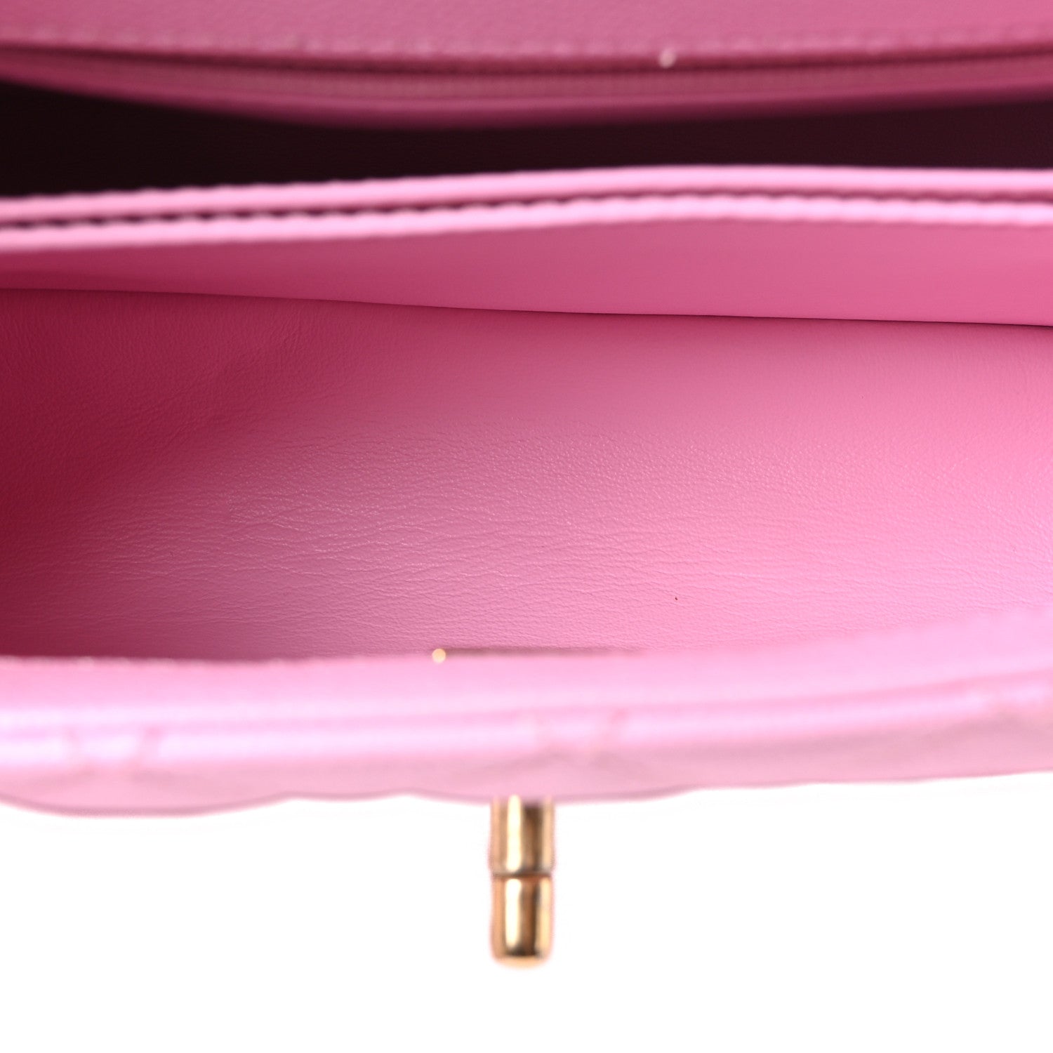 Chanel Caviar Quilted Mini Coco Chain Handle Flap Pink 5 of 10