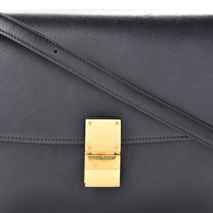 Celine Box Calfskin Medium Classic Box Flap Bag Black 8 of 23