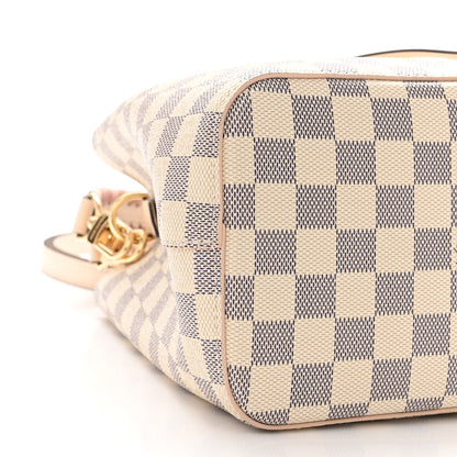 Louis Vuitton Damier Azur Braided Neonoe BB Pink 9 of 10