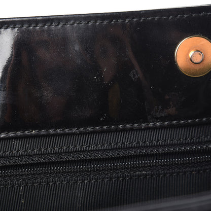 Chanel Patent Logo Tote Black 15 of 24