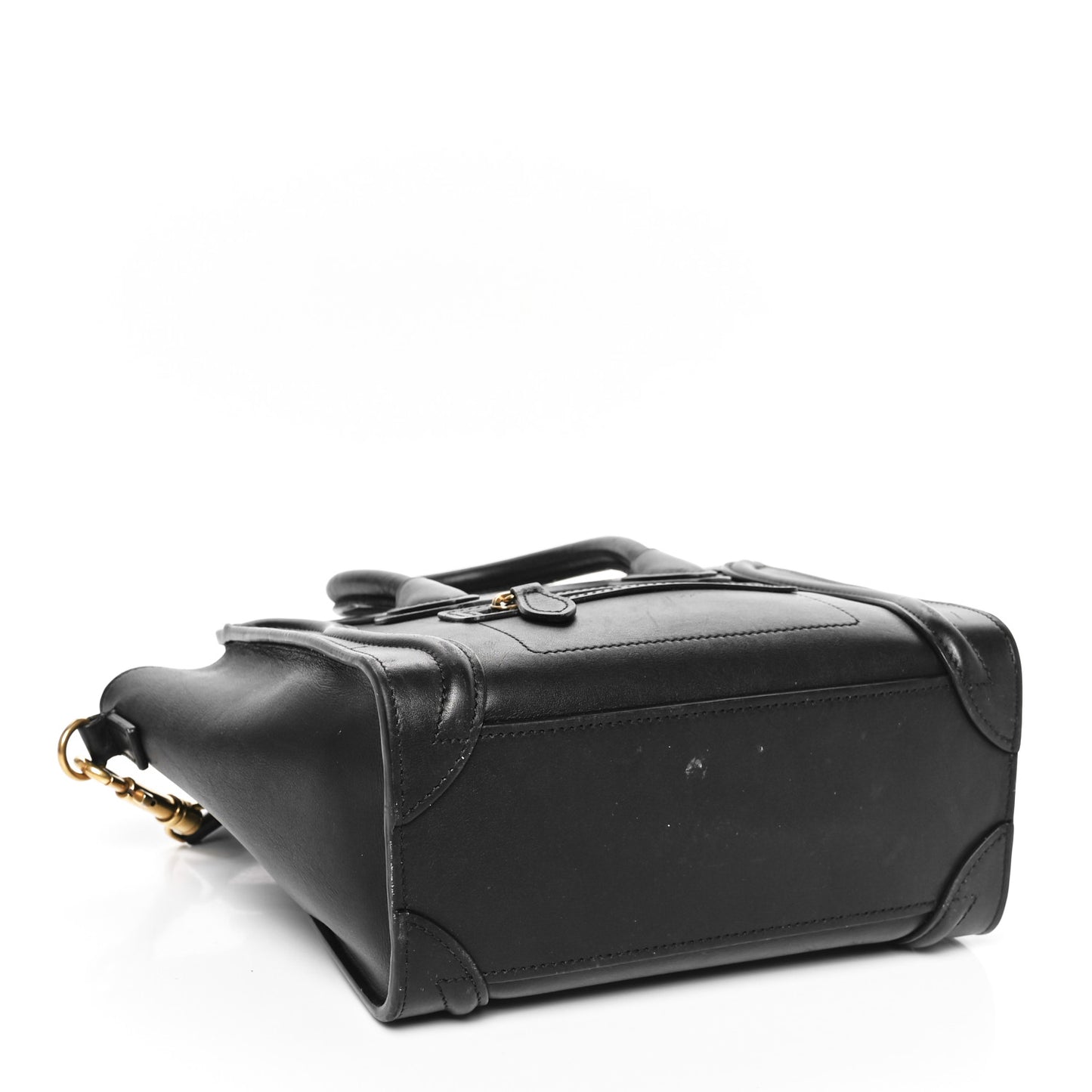Smooth Calfskin Nano Luggage Black