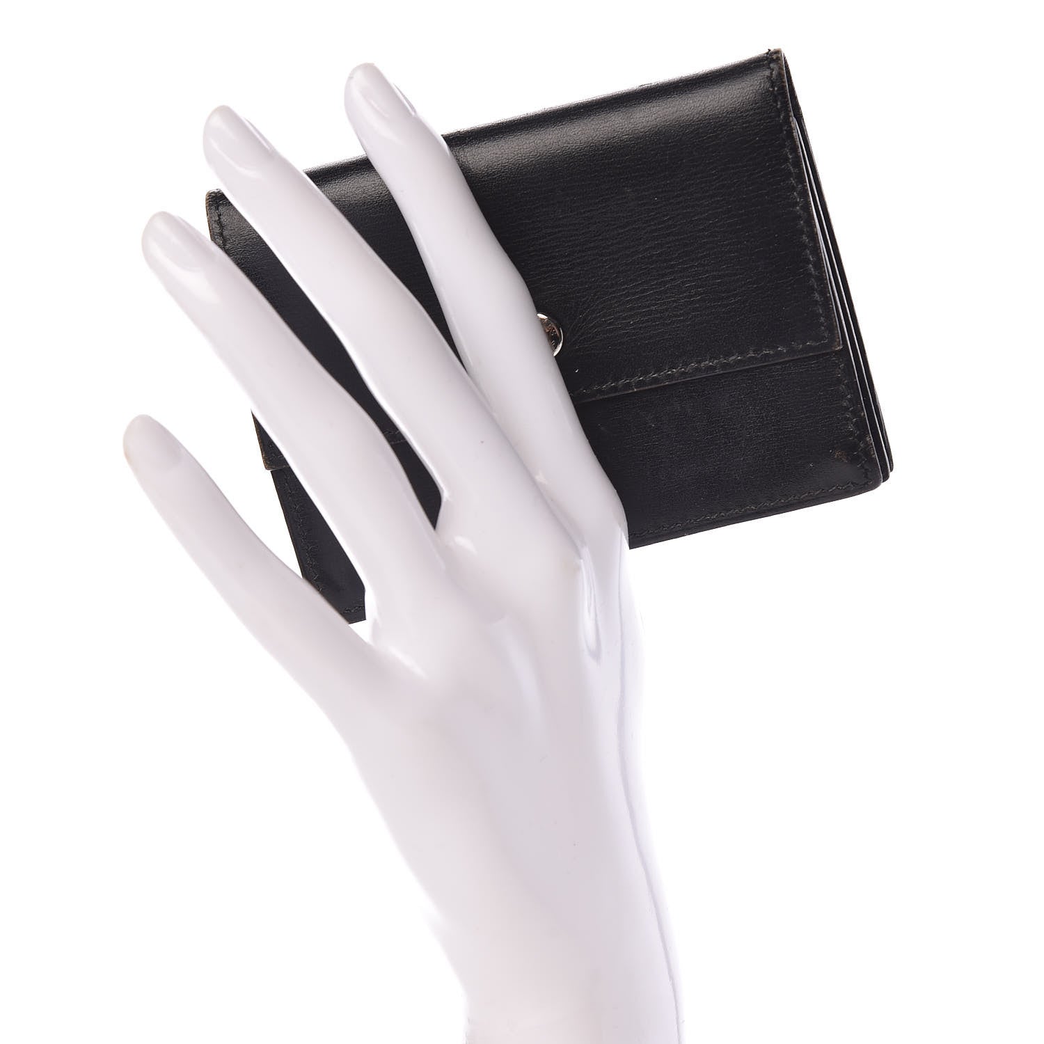 Hermes Box Card Holder Black 2 of 14