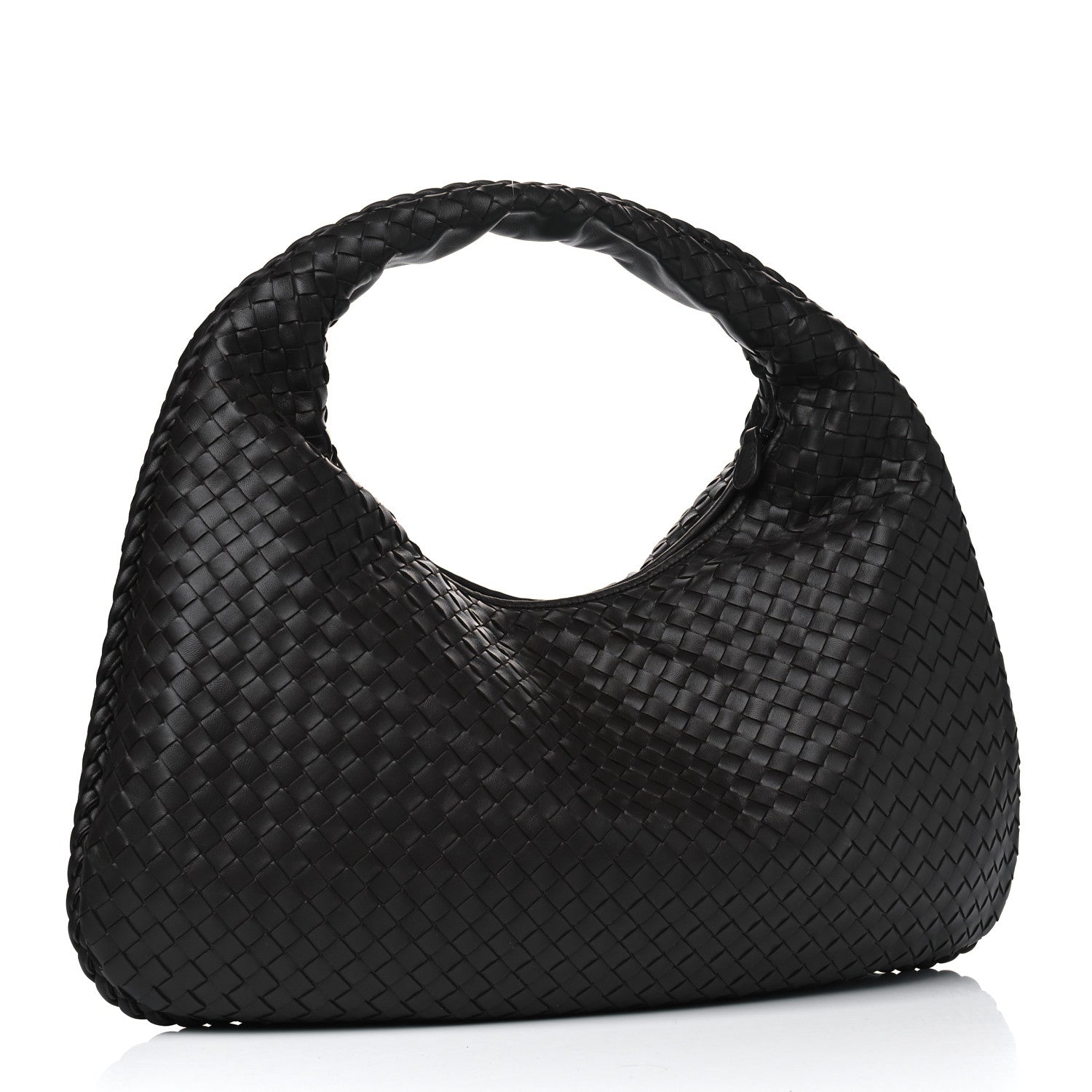 Bottega Veneta Nappa Intrecciato Large Veneta Hobo Ebano 2 of 4