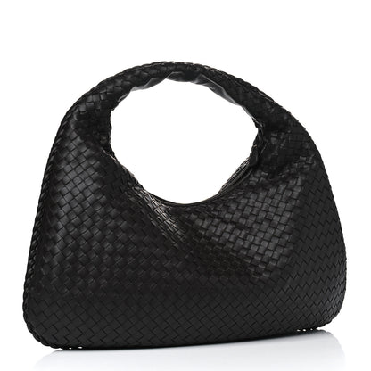 Bottega Veneta Nappa Intrecciato Large Veneta Hobo Ebano 2 of 4