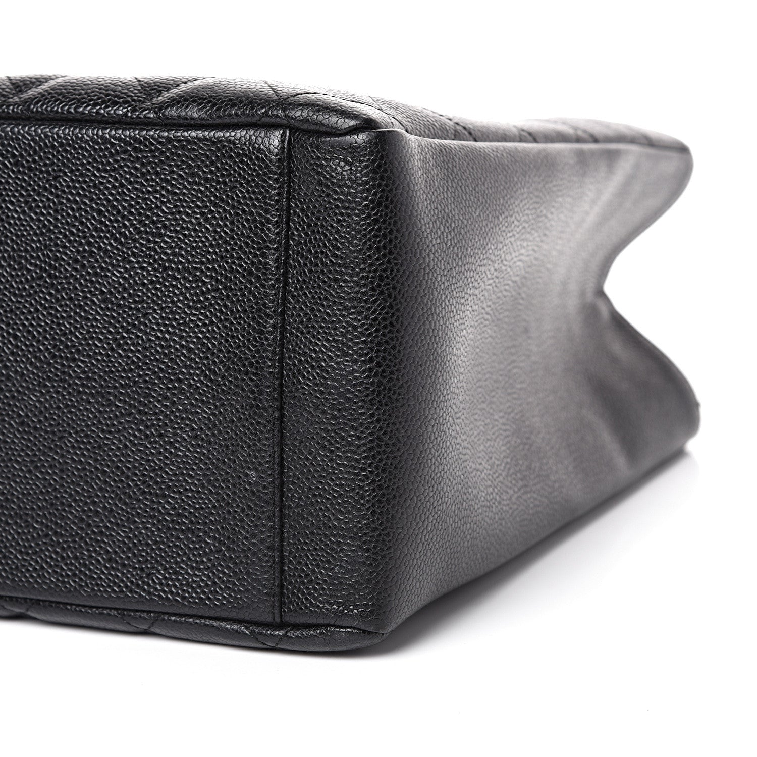 Chanel Caviar Quilted Grand Shopping Tote GST Black 9 of 13