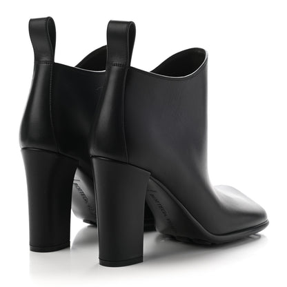 Bottega Veneta Calfskin Storm Ankle Boots 38 Black 4 of 7
