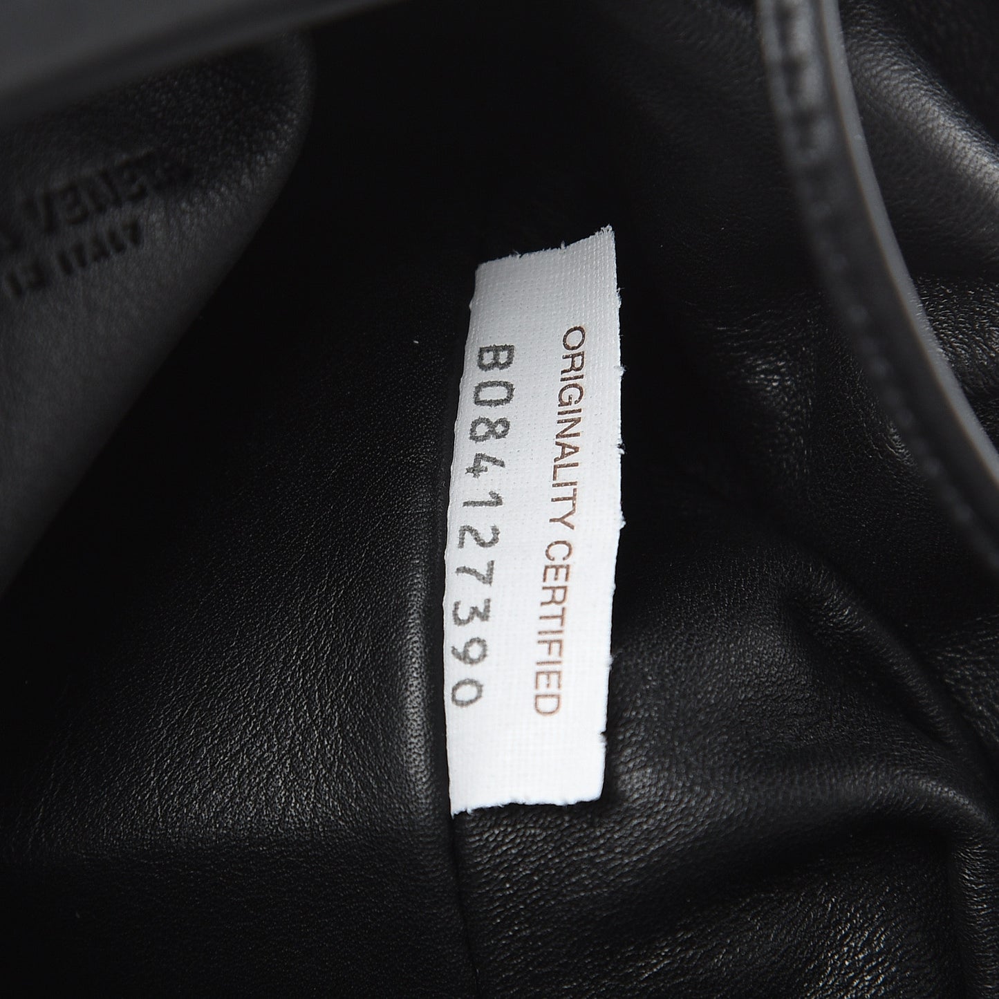 Butter Calfskin The Mini Pouch Black