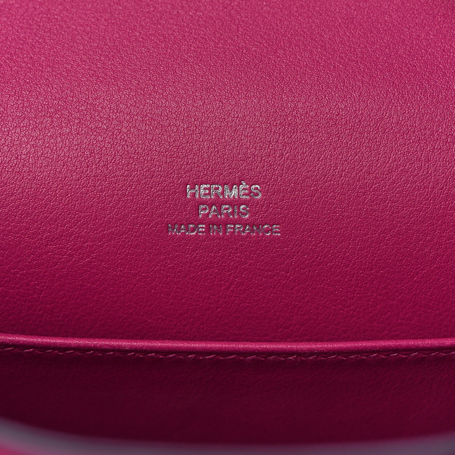 Hermes Swift Kelly Pochette Clutch Rose Pourpre 11 of 28