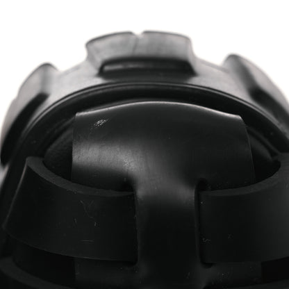 Prada Foam Rubber Triangle Logo Monolith 55mm Cage Sandals 36 Black 12 of 15