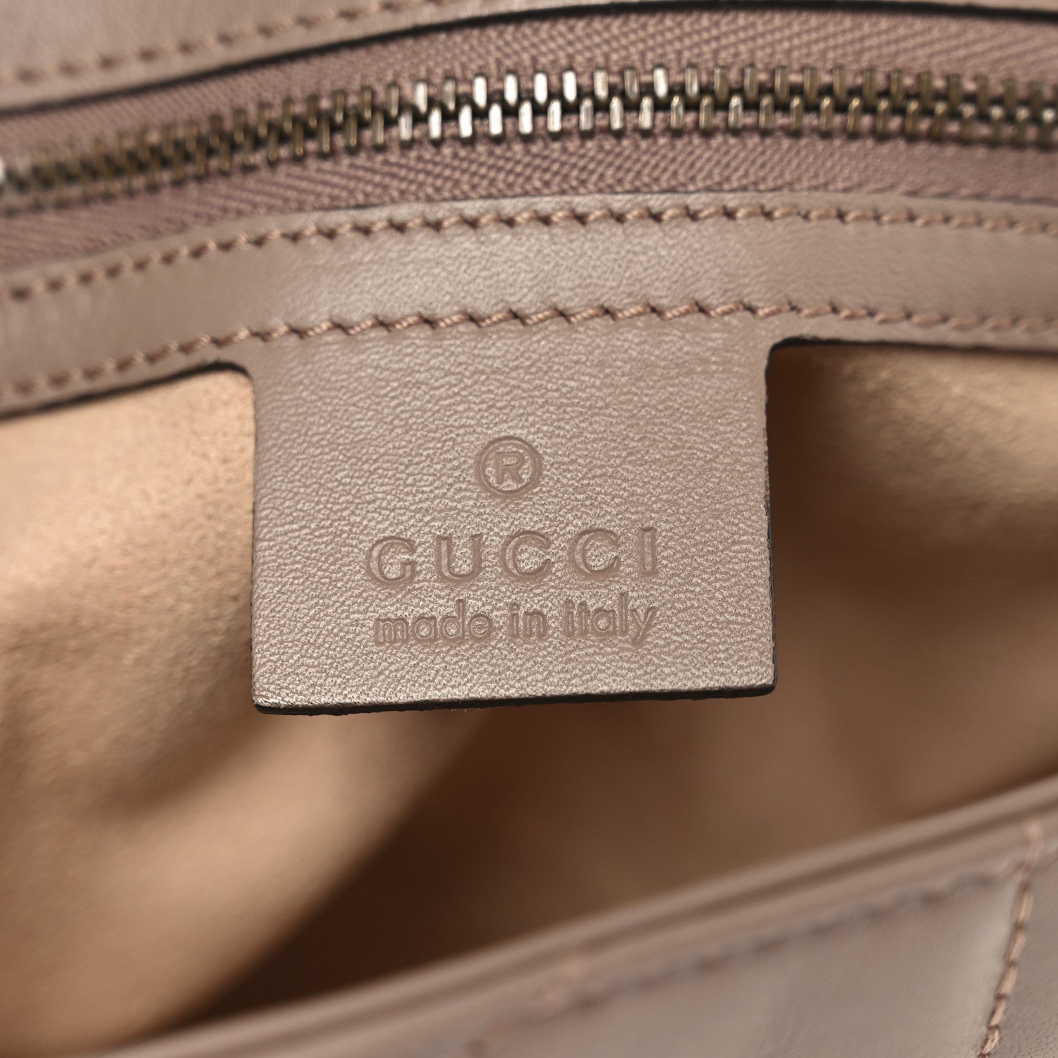 Gucci Calfskin Matelasse Studded Small Pearly GG Marmont Shoulder Bag Porcelain Rose 6 of 10