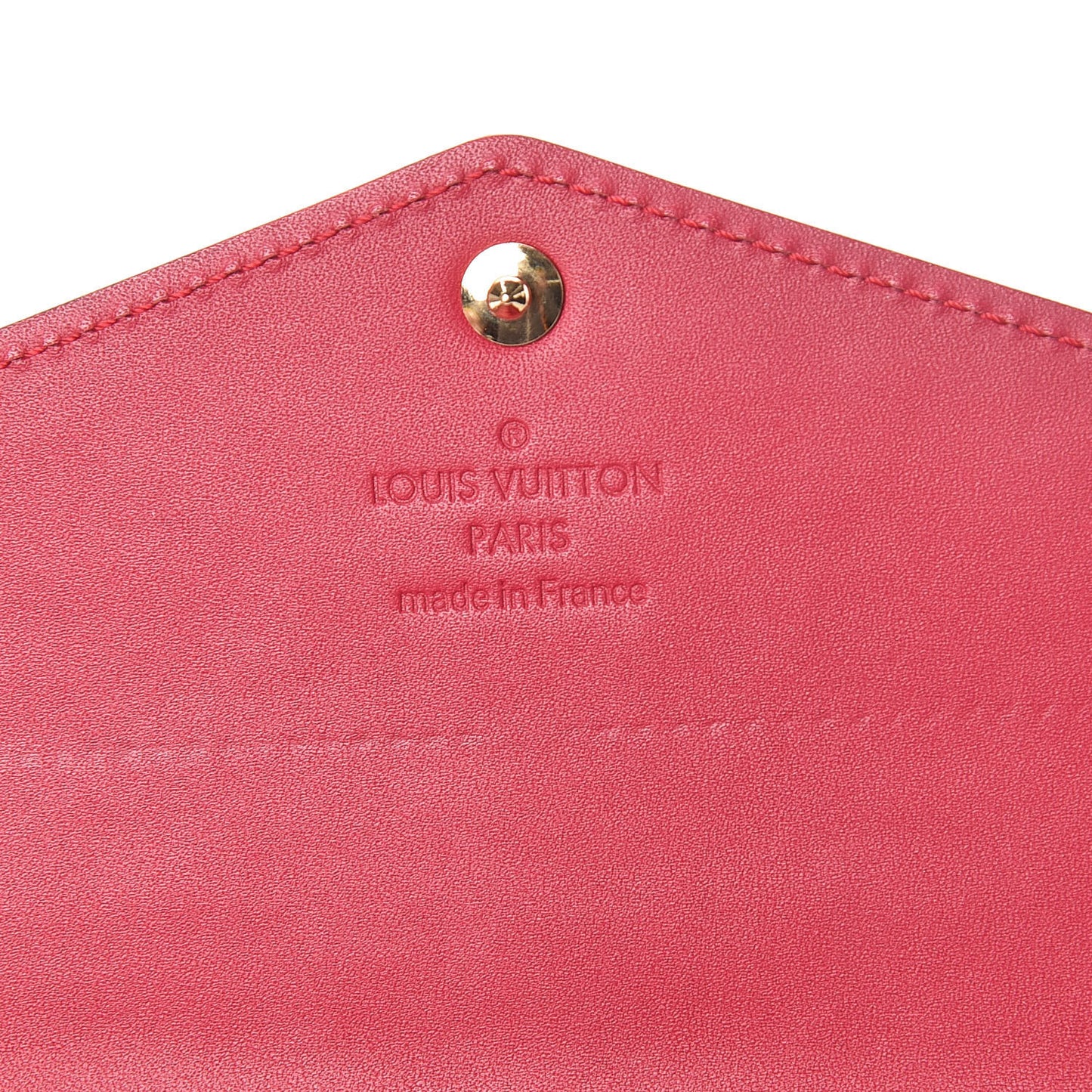 Patent Sweet Monogram Sarah Wallet Rose Indien