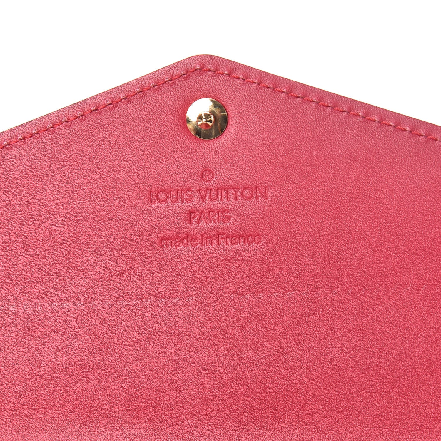 Louis Vuitton Patent Sweet Monogram Sarah Wallet Rose Indien 6 of 10
