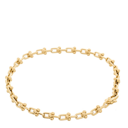 Tiffany 18K Yellow Gold Micro HardWear Link Bracelet 2 of 5
