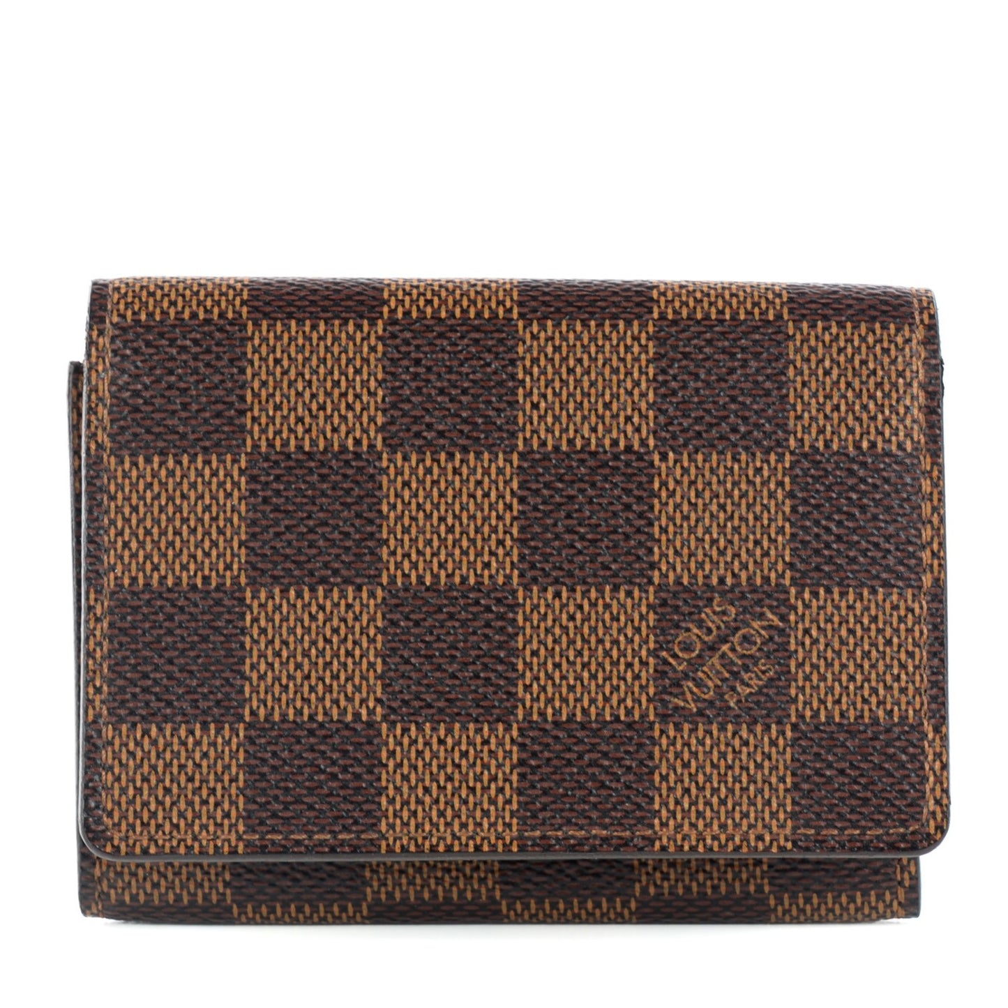 Damier Ebene Business Card Holder