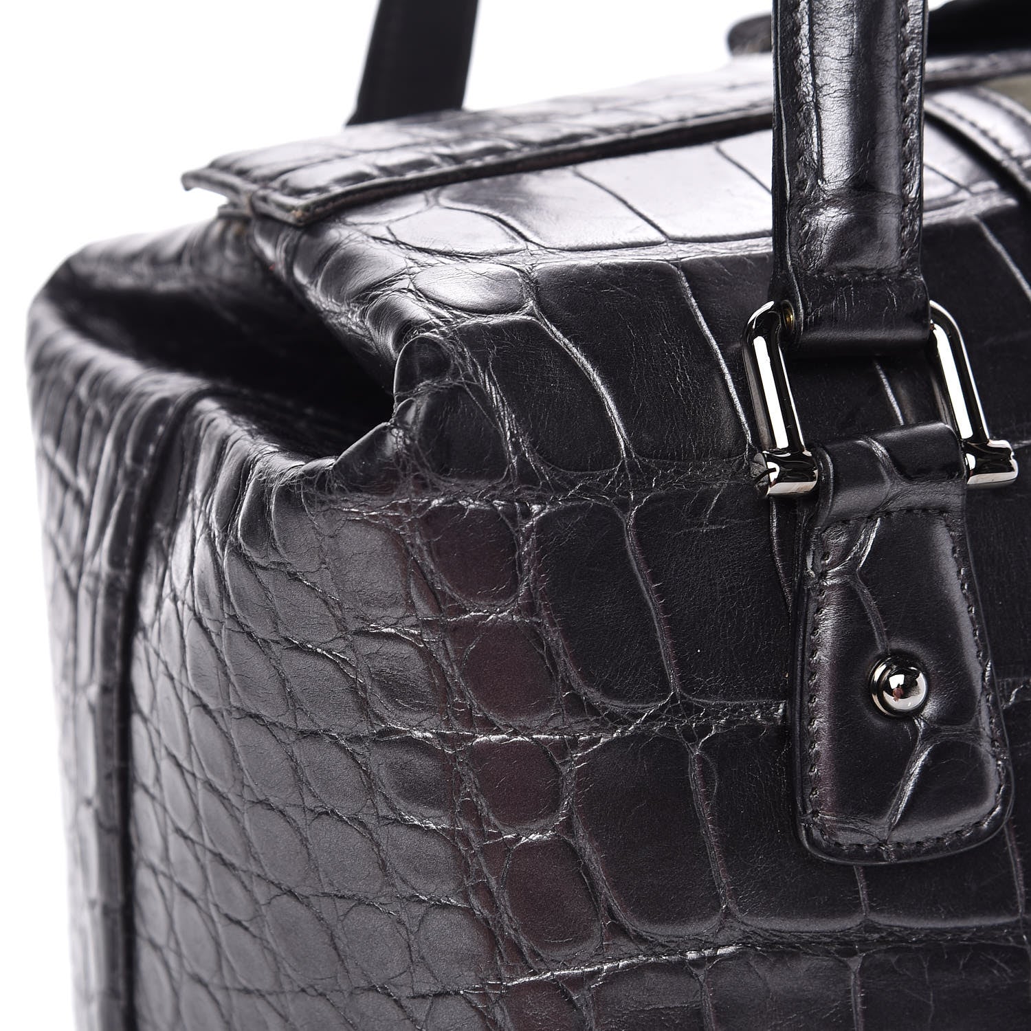 Gucci Crocodile Treasure Boston 11 of 12