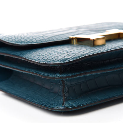 Hermes Matte Alligator Constance 18 Colvert 6 of 11