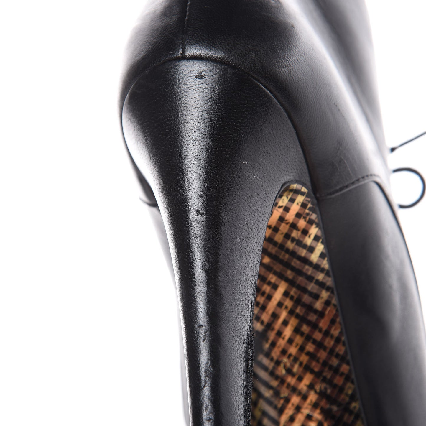 Lambskin CC Cap Toe Platform Short Boots 40 Black