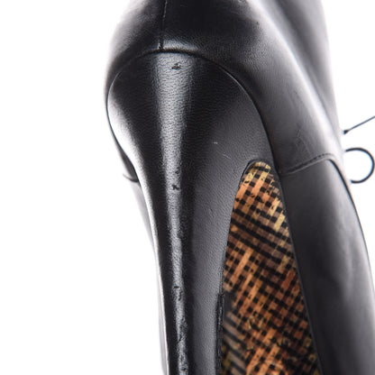 Chanel Lambskin CC Cap Toe Platform Short Boots 40 Black 11 of 16