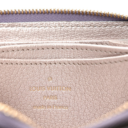 Louis Vuitton Ostrich Zippy Coin Purse Purple 6 of 6