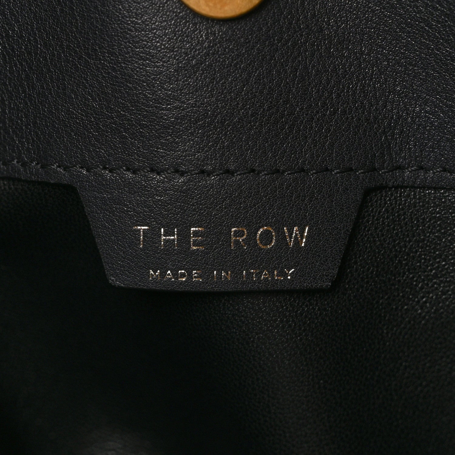 The Row Polished Saddle Calfskin Alexia Bag Black 7 of 12