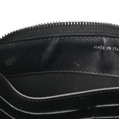Chanel Patent Quilted Zip Around Wallet Black 8 of 10