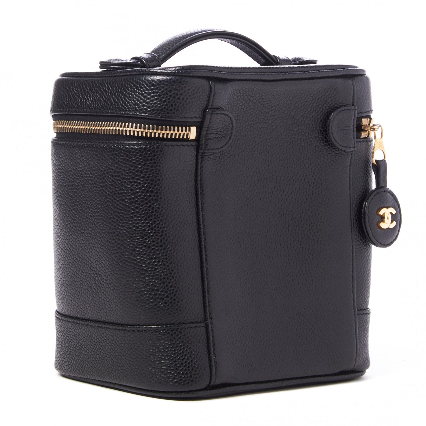 Caviar Cosmetic Vanity Bag Black