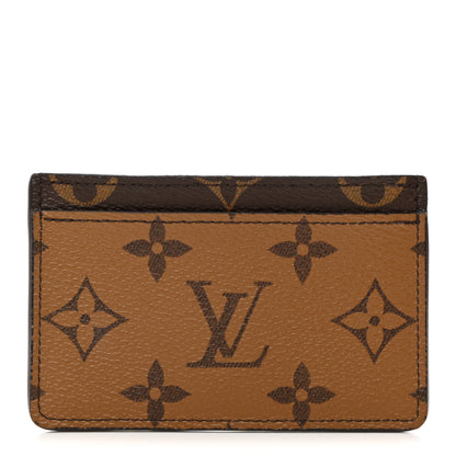 Louis Vuitton LOUIS VUITTON Reverse Monogram Card Holder 1 of 7