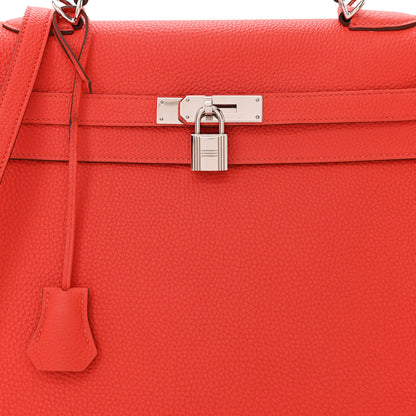 Hermes Togo Kelly Retourne 35 Rose Jaipur 8 of 13