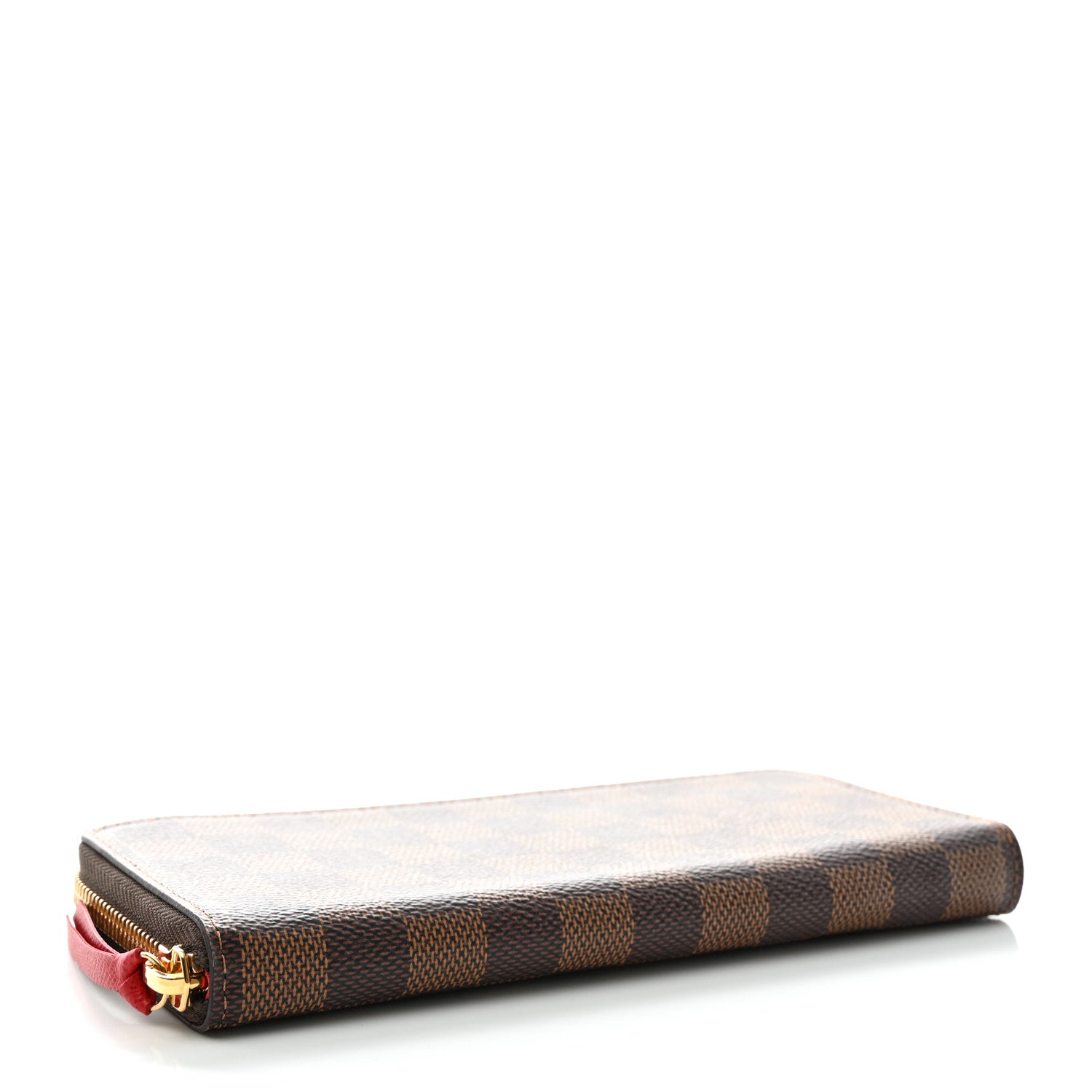 Louis Vuitton Damier Ebene Clemence Wallet Cherry 4 of 7