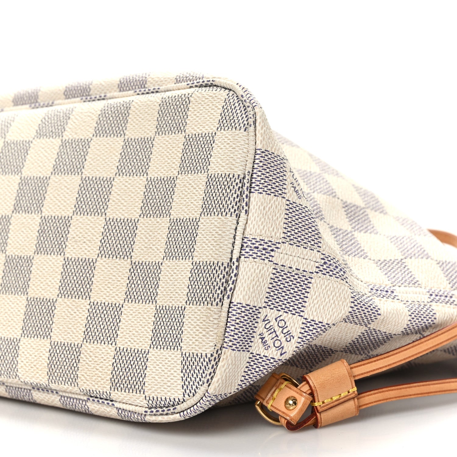 Louis Vuitton Damier Azur Neverfull PM 8 of 9