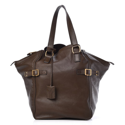Saint Laurent Calfskin Medium Downtown Olive 1 of 7