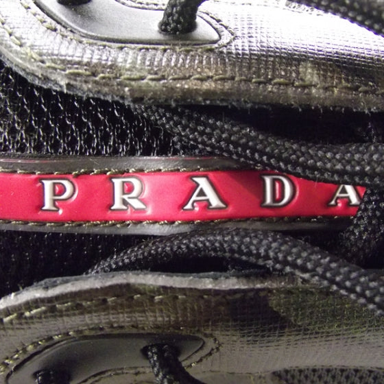 Prada Camouflage Men's Sneakers 9.5 8 of 10