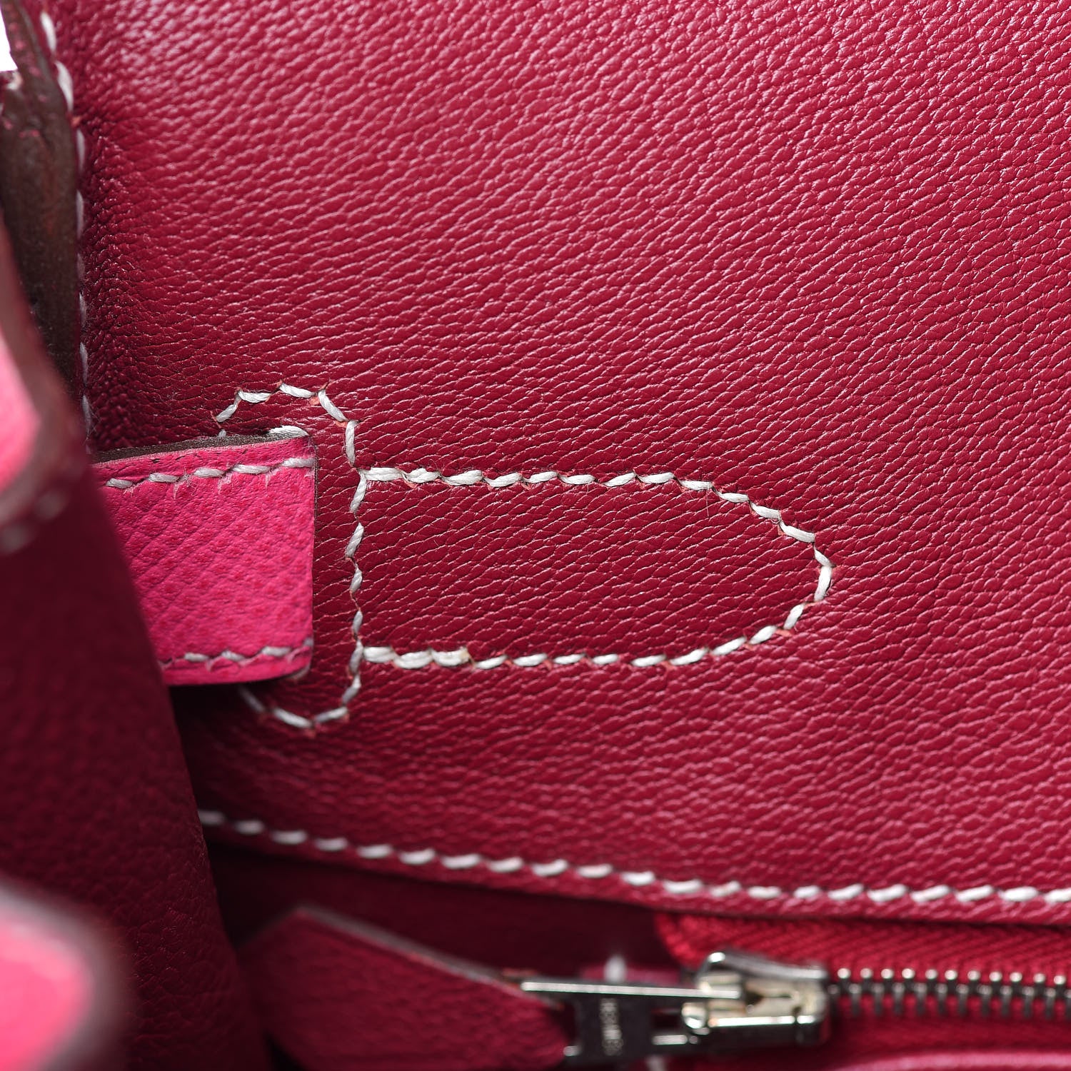 Hermes Epsom Candy Birkin 30 Rose Tyrien Rubis 8 of 30