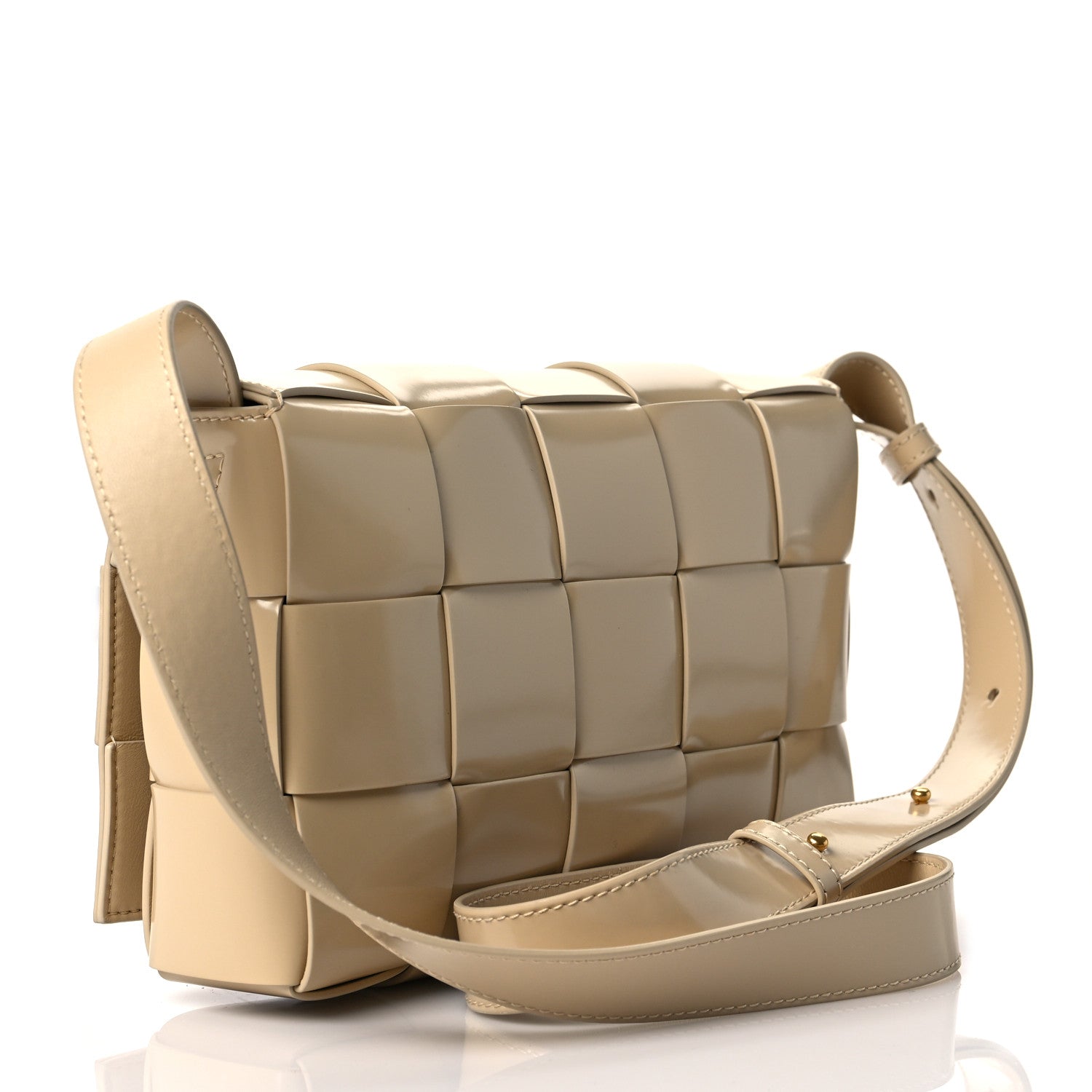 Bottega Veneta Brushed Calfskin Intrecciato Cassette Bag Porridge 3 of 8