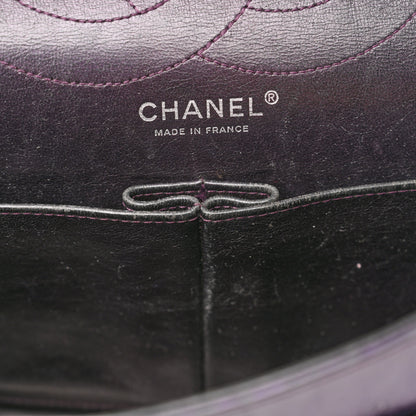 Chanel Metallic Aged Calfskin Quilted 2.55 Reissue 227 Flap Purple 11 of 23