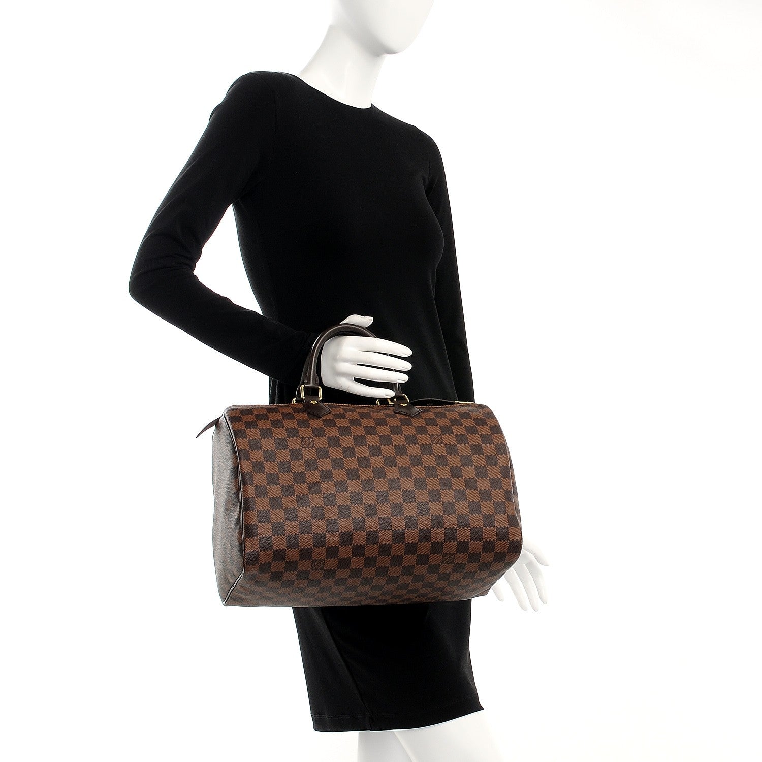 Louis Vuitton Damier Ebene Speedy 35 2 of 7