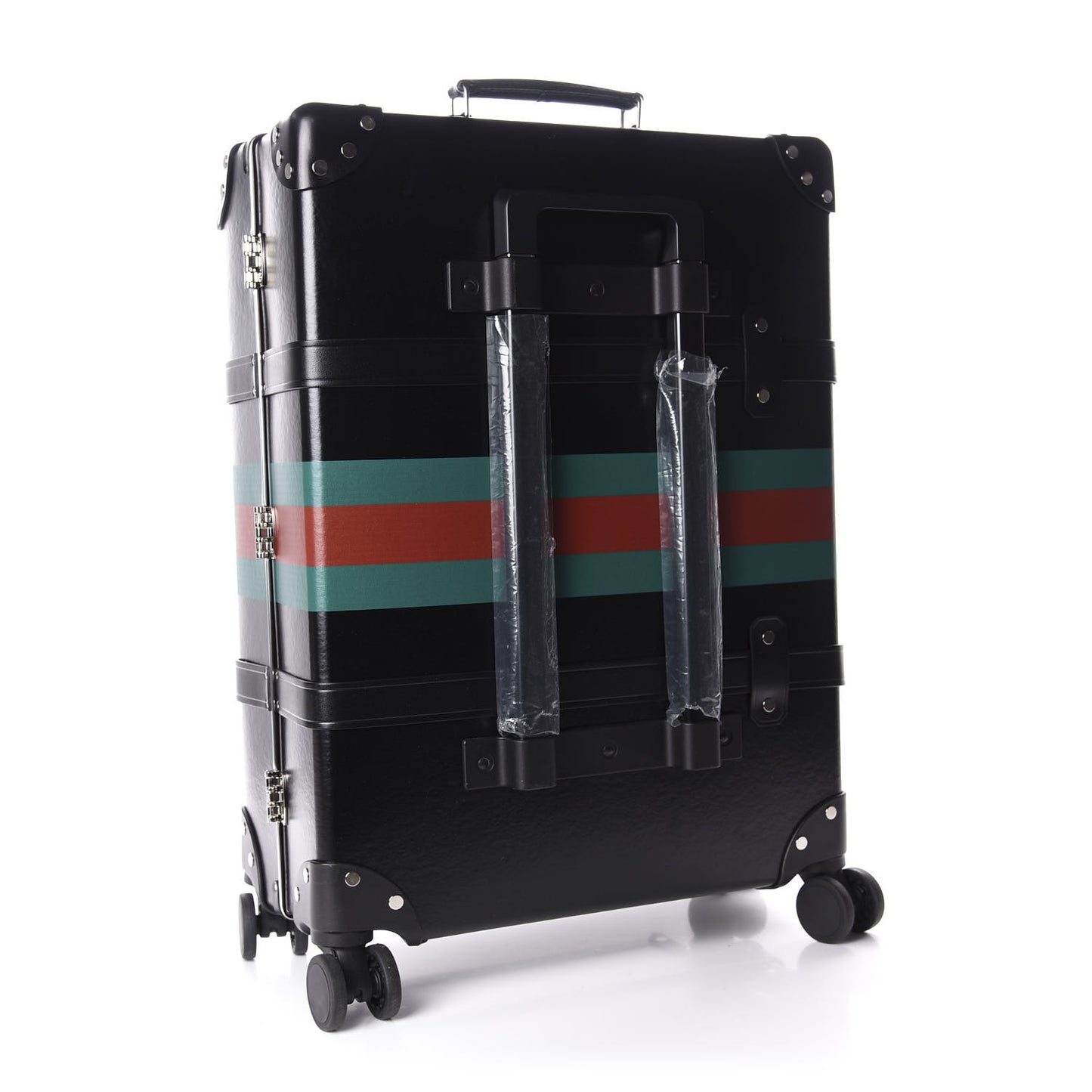 Calfskin Web Globe-Trotter Carry-On Black