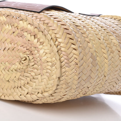 Loewe Raffia Basket Tote Bag Natural Tan 11 of 14
