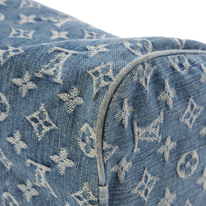 Louis Vuitton Monogram Denim Neo Speedy Blue 9 of 13