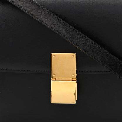 Celine Box Calfskin Medium Classic Box Flap Bag Black 10 of 16