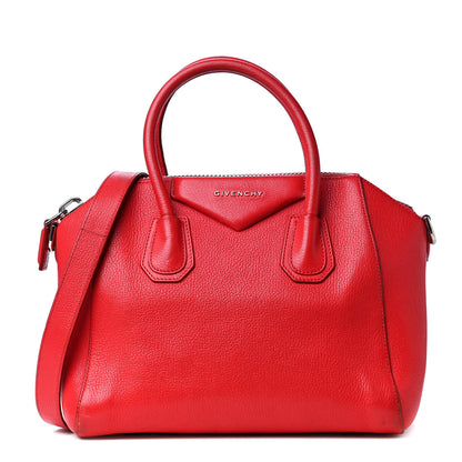 Givenchy Sugar Goatskin Small Antigona Red 1 of 4