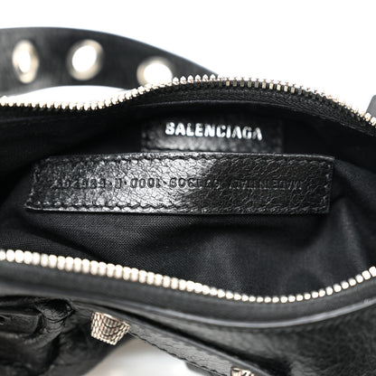 Balenciaga Agneau Arena Le Cagole Shoulder Bag XS Black 8 of 11
